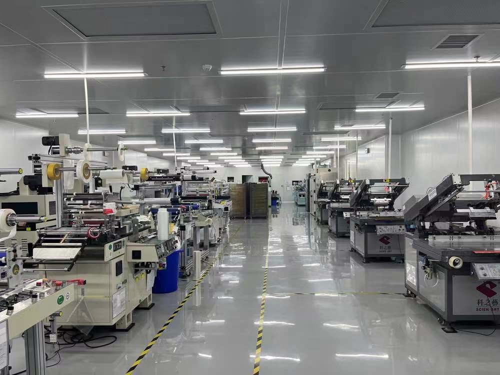 ShenZhen Taida Membrane Switch CO.,LTD خط تولید کارخانه