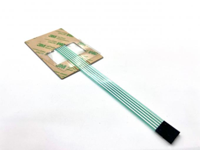 Polyester One Membrane Switch Button 3M Adheisve For Application Controls