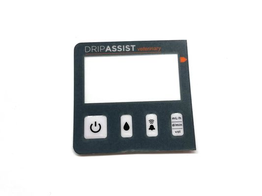 Tampilan LCD Khusus Industri Digital Diterbitkan Overlay Dengan Tombol Tactile