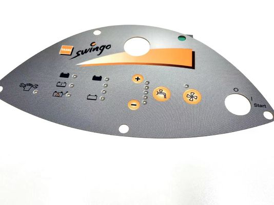 پنل کنترل لمسی غشا ضد آب ابزار چسب با نور LED
