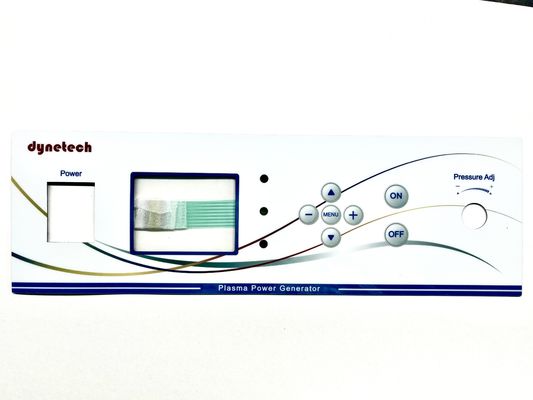 روشن LED پنجره 6 لایه پلی استر لمسی فلزی گنبد سوئیچ با 1 میلیون چرخه زندگی