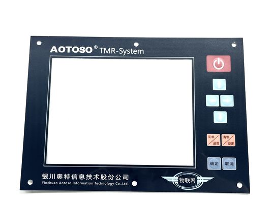Sub Surface Printing Front Overlay Graphic With Sony Adhesive Poly Dome