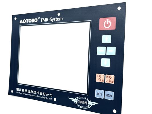Sub Surface Printing Front Overlay Graphic With Sony Adhesive Poly Dome