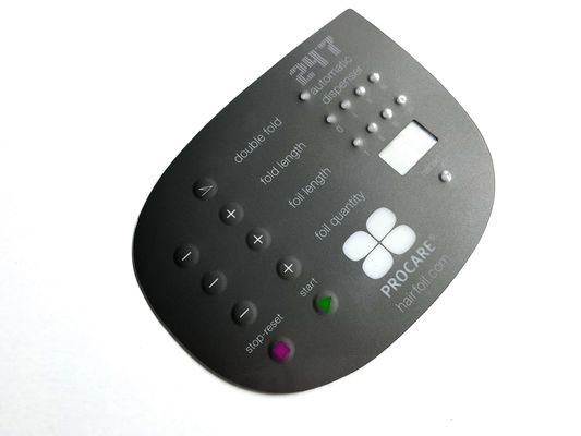 1.0MM ZIF Connector Embedded Embossed Membrane Switch برای آرایشگران