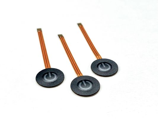 ZIF تماس 0.5MM پیچ غشا کلید کلید با یک دکمه فشار