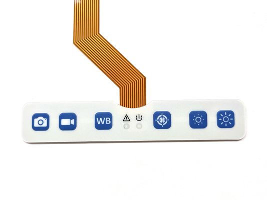 چاپ کامل FPC سوئیچ غشا انعطاف پذیر با صفحه نمایش پنجره LED شیرینی