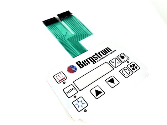 سفارشی کردن سوئیچ غشا لمسی با دو کابل نوار انعطاف پذیر