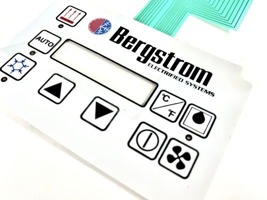 سفارشی کردن سوئیچ غشا لمسی با دو کابل نوار انعطاف پذیر