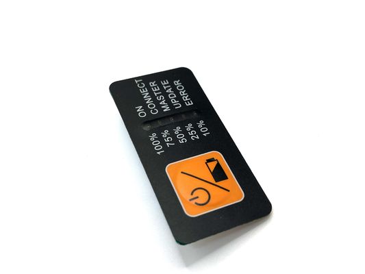 صفحه کلید غشا ضد اشعه UV PCB یک دکمه فلزی با نصب LED