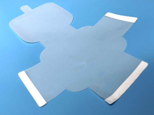 برچسب سفارشی کاغذ شفاف ردیابی برای بسته کاغذ پاکت ردیابی