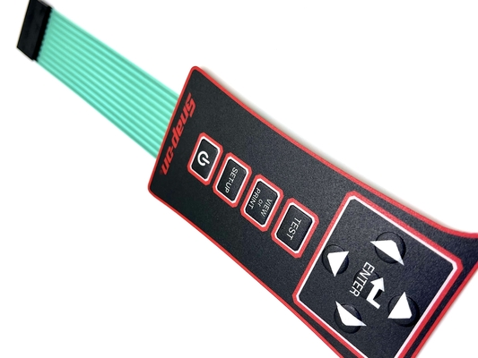 Silicone Waterproof Membrane Switch Contact Chatter Time ≤5ms Custom Design