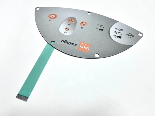 انعطاف پذیر 1.25mm Pitch Etch مس کوچک فشار دکمه سوئیچ با چسب 3M