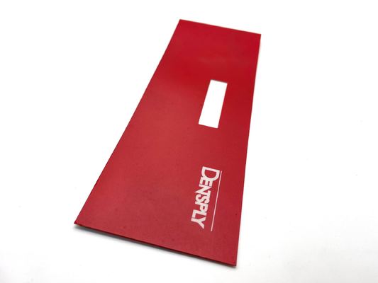Silver Screen Printing Custom Graphic Overlay  With 3M Adhesive