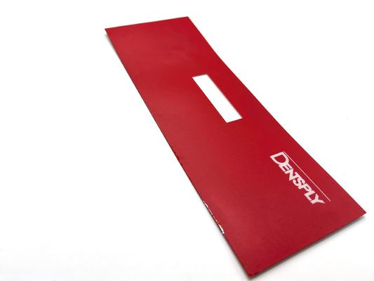 Silver Screen Printing Custom Graphic Overlay  With 3M Adhesive