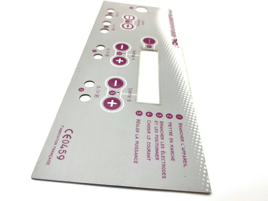 Polyester LED Membrane Keypad Manufacturer With Metal Clike Dome Buttons