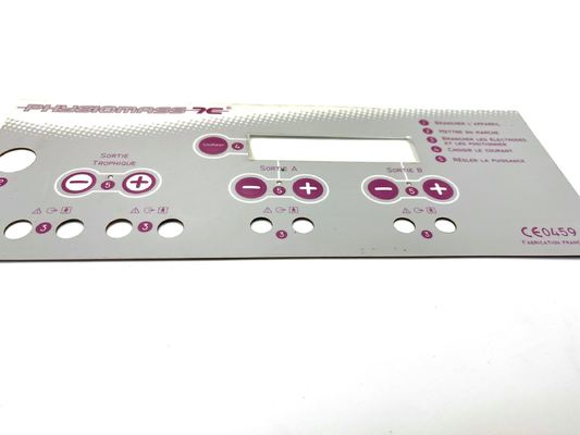 Customizable OEM Membrane Panel Switches Full Automatic With 3M467 Adhesive