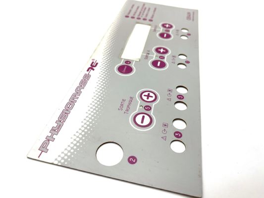 Screen Printing Medical Membrane Keypad Custom With Transparent LCD Window