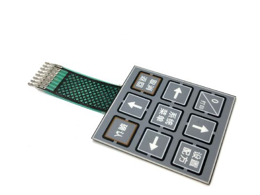 Matrix Design And Metal Dome Switches For Tactile Membrane Switch Keypads In OEM Designs