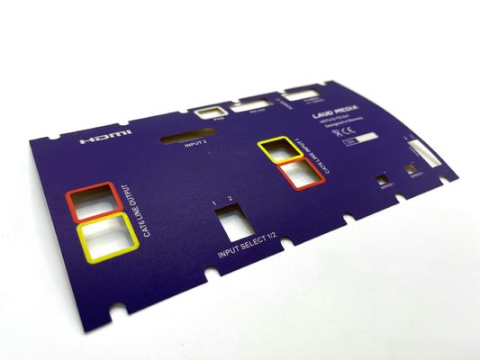 Polycarbonate Graphic Overlay Customizable Durable And Impact Resistant With Tactile Features