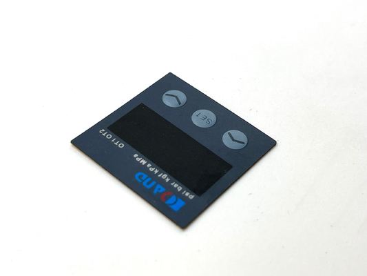 Custom Lcd Display Industrial Printed Panel Labels With Tactile Keys Graphic Overlay