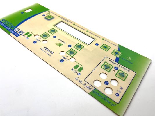 Tactile Feedback Backlit Membrane Switch With Silver Conductive Circuit