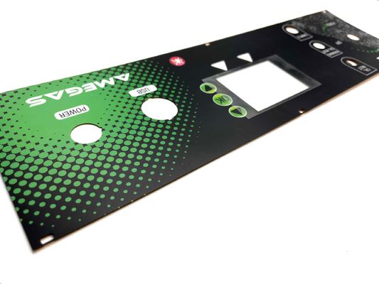 Metal and Poly Domes Available for Tactile Keys on Customizable LCD Membrane Switch with Embossing Options