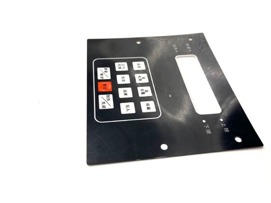 Industrial Control Panels With Impact-Resistant Polycarbonate Front Panel And Customized Graphic Overlay