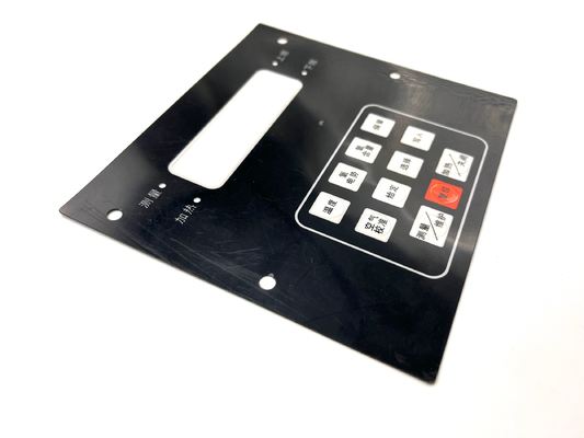 Industrial Control Panels With Impact-Resistant Polycarbonate Front Panel And Customized Graphic Overlay