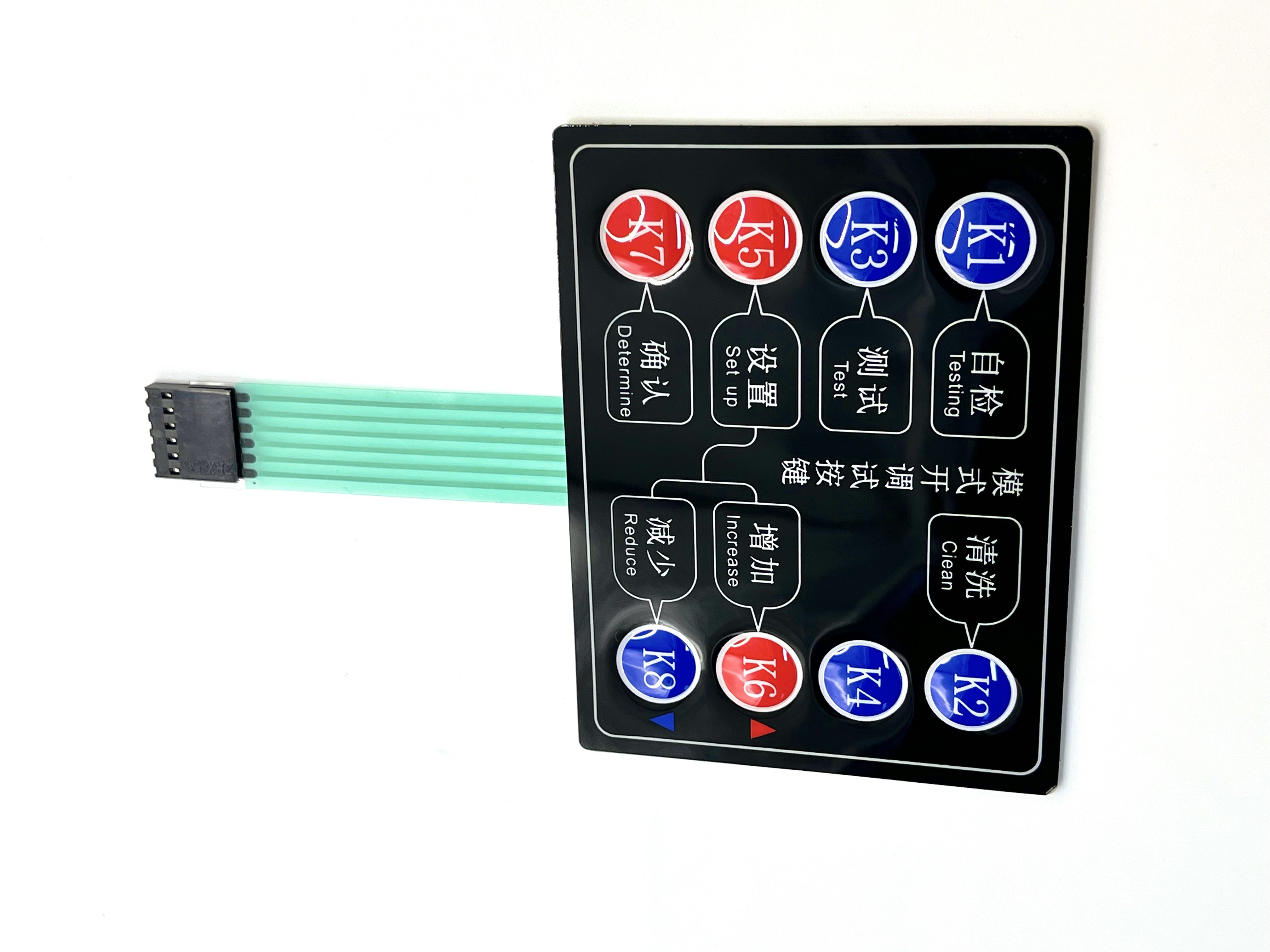 Switch Emboss Paper Customizable Embossing Tactile Switch Keyboard 3M Adhesive