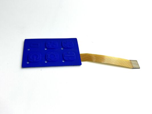 Switch Emboss Paper PCB And Silicone Rubber Membrane Switch manufacturer from China
